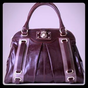 Marc Jacobs Chili Brown Leather Handbag
